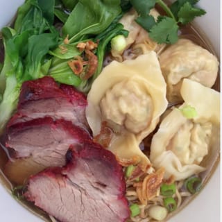 N9/ Wonton Noodle Soup - Mì Hoành Thánh Xá Xíu