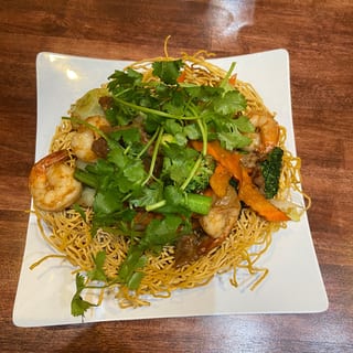 N13/ Pan-Fried Egg Noodle / Mi Xào Gión