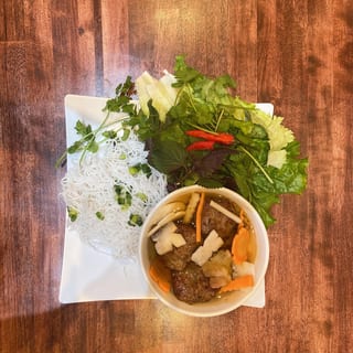 B1 - Hanoi Rice Vermicelli - Bún Chả Hà Nội